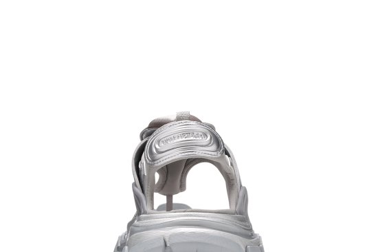 Balenciaga Wmns Track Sandal 'Silver Metallic' ᡼7