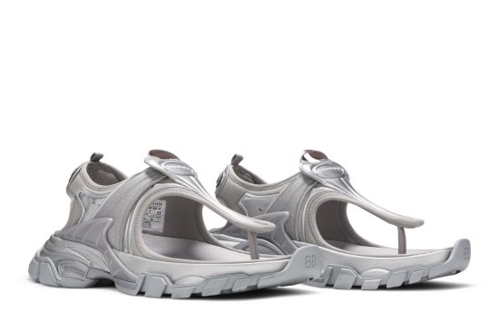 Balenciaga Wmns Track Sandal 'Silver Metallic' ᡼8