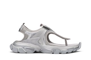 Balenciaga Wmns Track Sandal 'Silver Metallic'