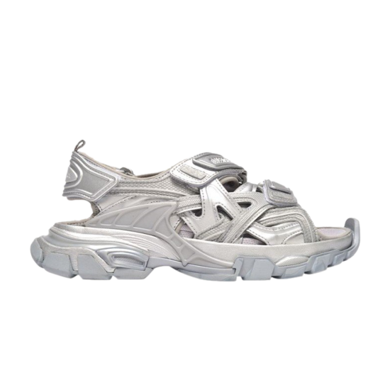 Balenciaga Track Sandal 'Silver Metallic' ᡼