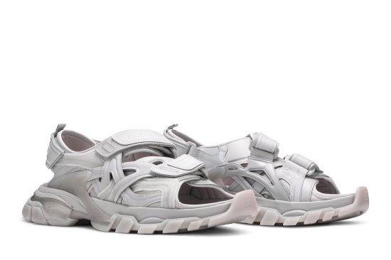 Balenciaga Track Sandal 'Clearsole - Grey' ᡼8