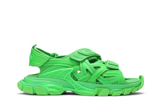 Balenciaga Track Sandal 'Fluo Green' ᡼1