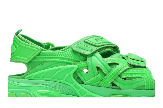 Balenciaga Track Sandal 'Fluo Green' ᡼2