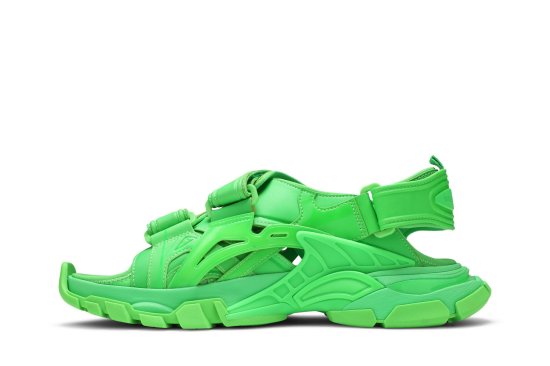 Balenciaga Track Sandal 'Fluo Green' ᡼3