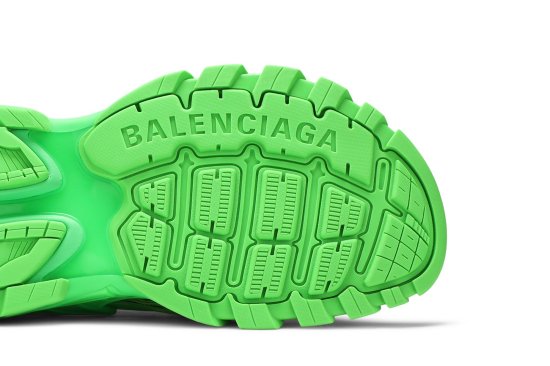 Balenciaga Track Sandal 'Fluo Green' ᡼5