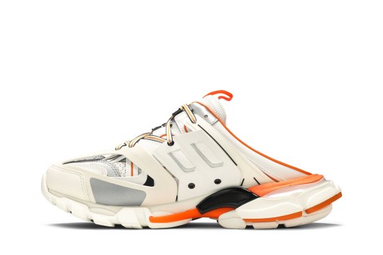 Balenciaga Track Mule 'White Orange' ᡼3