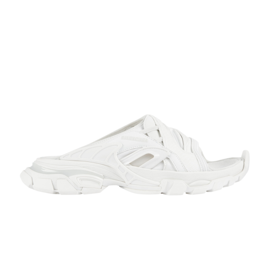 Balenciaga Wmns Track Slide Sandal 'White' ᡼1