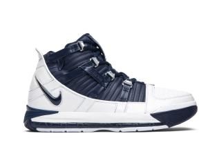 Zoom LeBron 3 Retro 'Midnight Navy'