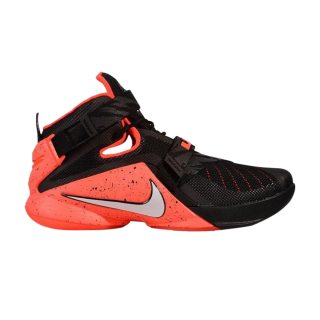 Zoom LeBron Soldier 9 'Black Bright Crimson'