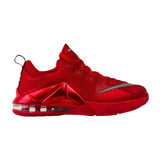 LeBron 12 Low GS 'University Red' ᡼