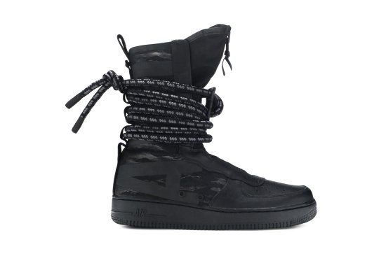 SF Air Force 1 High 'Black' ᡼