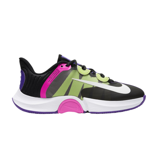 Wmns NikeCourt Air Zoom GP 'Fierce Purple Liquid Lime' ᡼