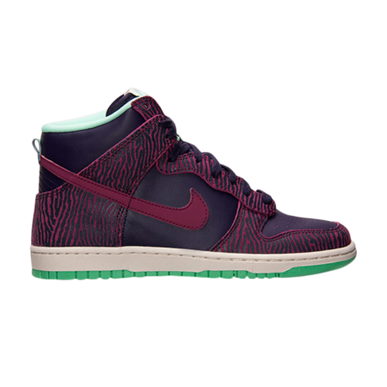 Wmns Dunk Hi Skinny Print 'Purple Dynasty' ᡼