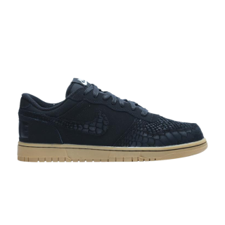 Big Nike Low Lux 'Black Snakeskin Gum'