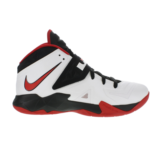 LeBron Zoom Soldier 7 'White Red Black' ᡼