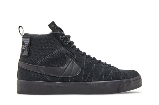 Blazer Mid Premium SB 'Acclimate Pack - Triple Black' ᡼