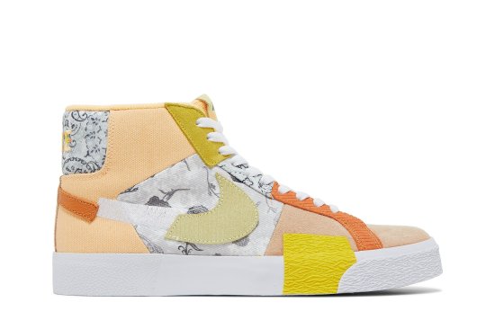 Zoom Blazer Mid Premium SB 'Paisley Pack - Melon Tint' ᡼