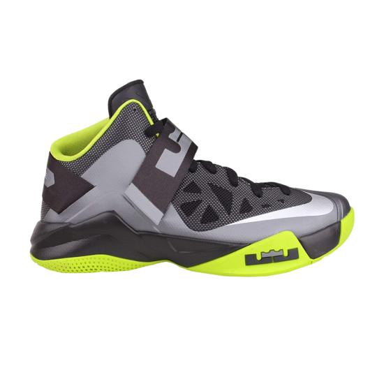 LeBron Zoom Soldier 6 'Cool Grey Atomic Green' ᡼