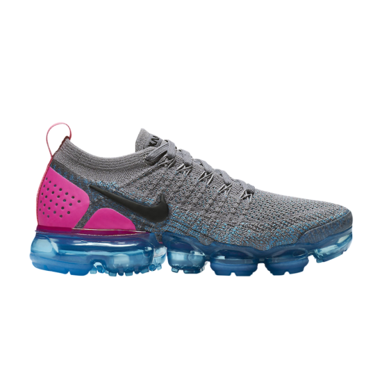 Nike air vapormax flyknit grey and pink online