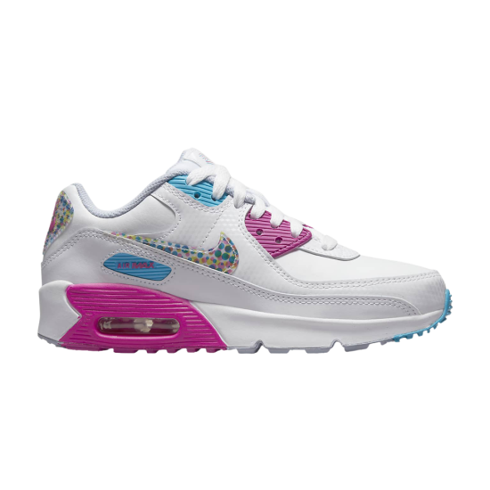 Air Max 90 Leather SE GS 'Bright Colors!' ᡼