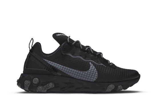 React Element 55 'Quilted Grid - Black' ᡼