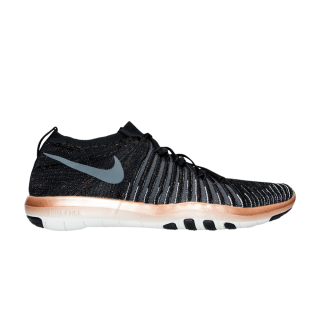 Wmns Free Transform Flyknit 'Black Metallic Bronze'