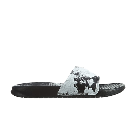 Benassi JDI Print Slide 'Paint Brush - Black White' ᡼