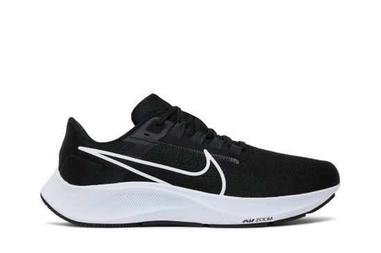 Air Zoom Pegasus 38 Extra Wide 'Black White' ᡼