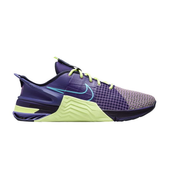 Metcon 8 FlyEase AMP 'Court Purple Barely Volt' ᡼