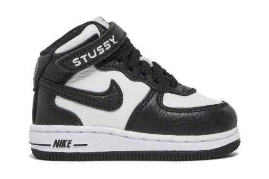 Stussy x Air Force 1 Mid TD 'Black White' - NBAグッズ バスケ