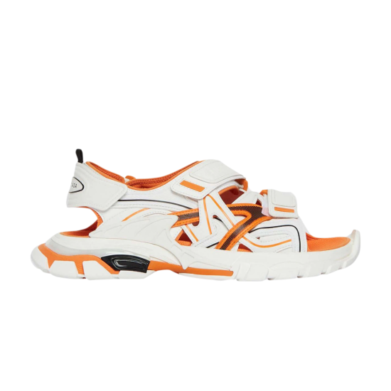 Balenciaga Wmns Track Sandal 'White Orange' ᡼1