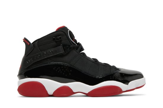 Jordan 6 Rings 'Black Varsity Red' ᡼