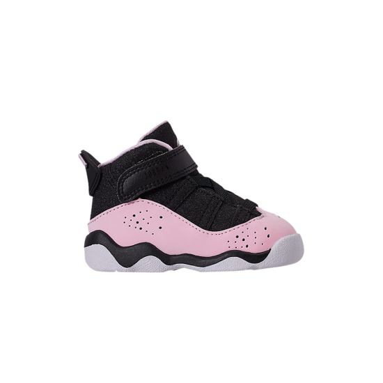 Jordan 6 Rings TD 'Black Pink Foam' ᡼