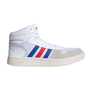 Hoops 2.0 Mid 'White Royal Scarlet'
