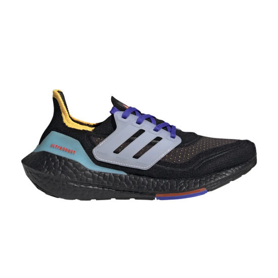 UltraBoost 21 J 'Black Pulse Aqua' ᡼