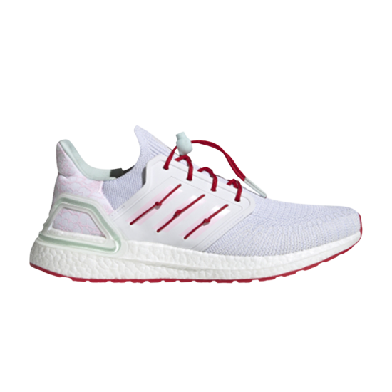 UltraBoost 20 'White Scarlet' ᡼