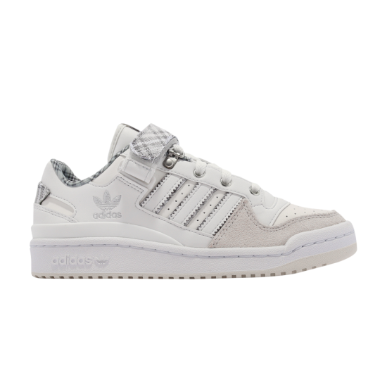 Wmns Forum Low 'Crystal White Plaid' ᡼