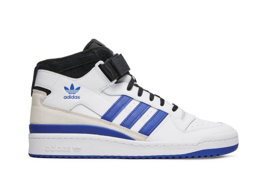 Forum Mid 'White Royal Blue' ᡼