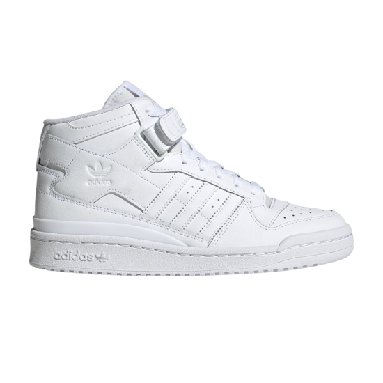 Wmns Forum Mid 'Triple White' ᡼