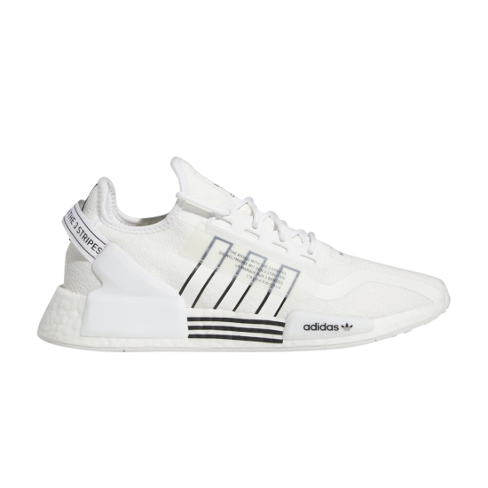 NMD_R1 V2 'White Black' ᡼