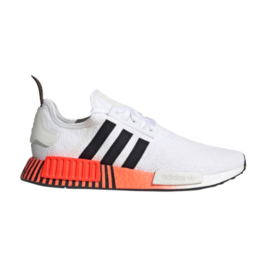 NMD_R1 'Glitch - White Solar Red' ᡼