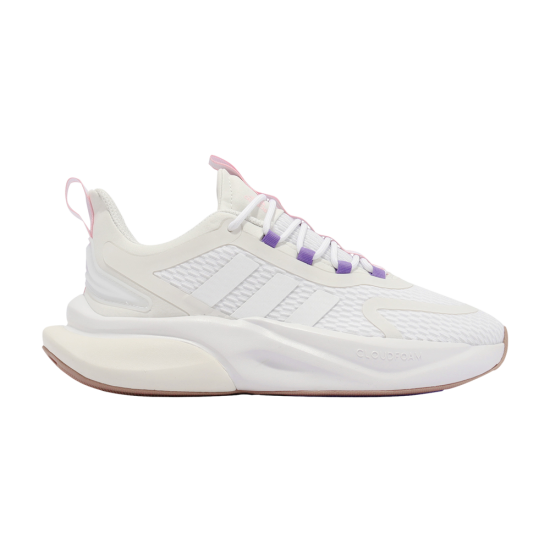 Wmns Alphabounce+ 'White College Purple' ᡼
