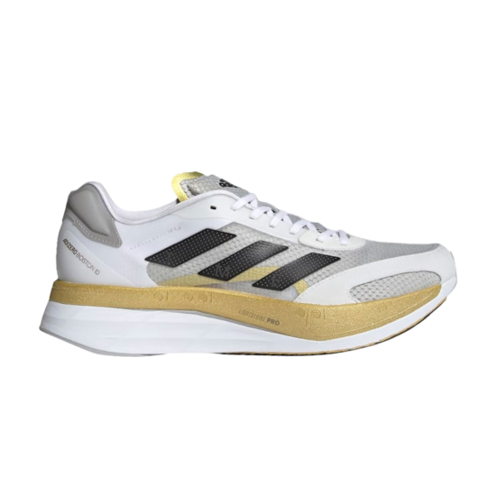 Adizero Boston 10 TME 'White Gold Metallic' ᡼