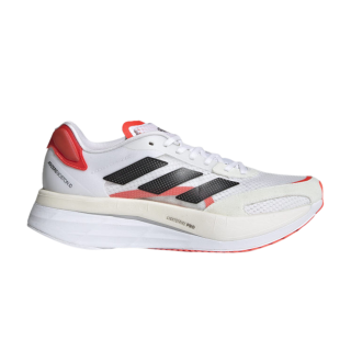 Wmns Adizero Boston 10 'White Solar Red'