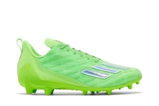 Adizero Cleats 'Team Solar Green Silver Metallic'