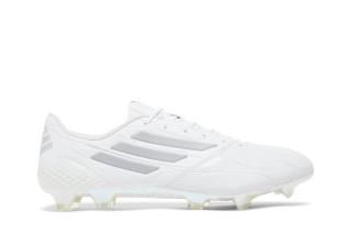 Adizero F50 4 Leather FG 'White Silver Metallic'