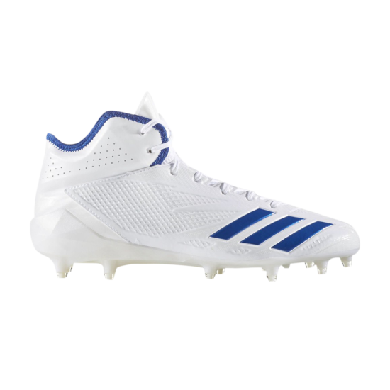 Adizero 5-Star 6.0 Mid 'White Blue' ᡼