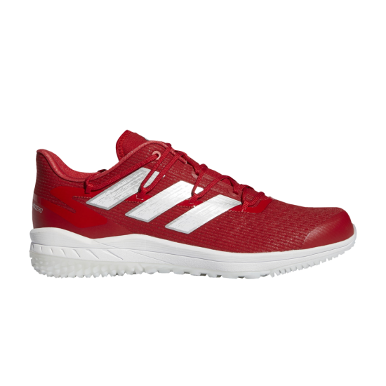 Adizero Afterburner 8 TF 'Team Collegiate Red' ᡼