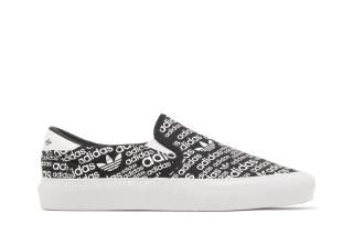 Court Rallye Slip 'Allover Logo - Black White'
