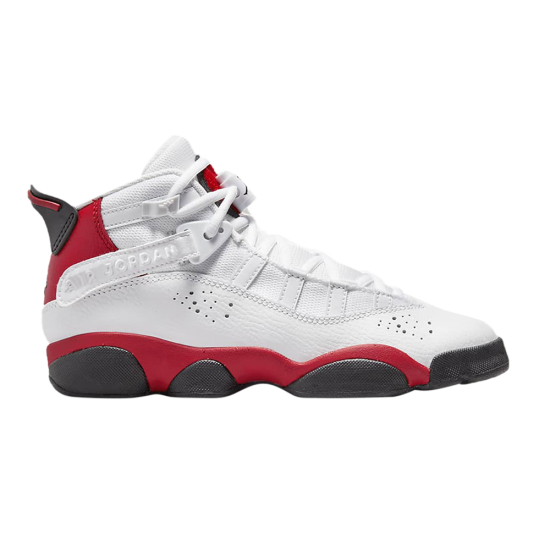 Jordan 6 Rings GS 'White University Red' ᡼